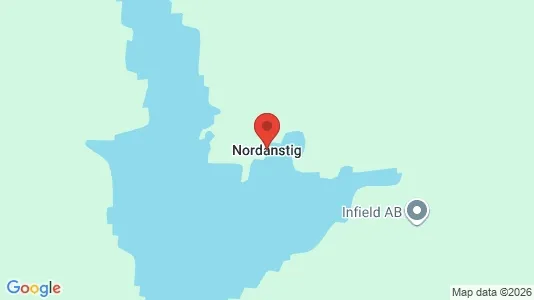 Butikslokaler att hyra i Nordanstig - kort over placeringen