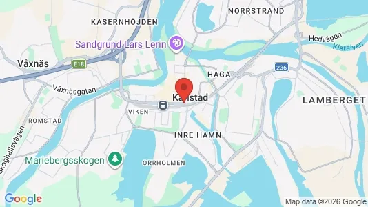 Butikslokaler att hyra i Karlstad - Bild från Google Street View