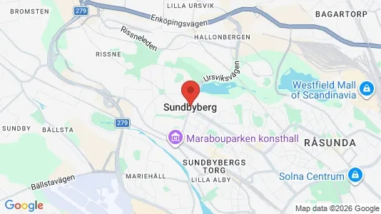 Kontorslokaler att hyra i Sundbyberg - Bild från Google Street View
