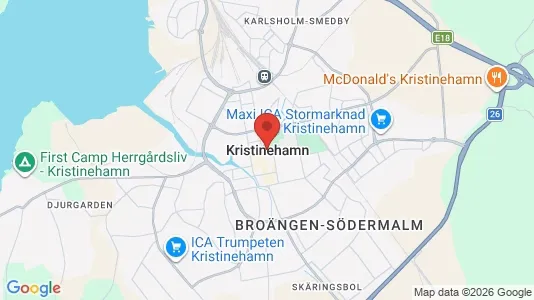 Butikslokaler att hyra i Kristinehamn - Bild från Google Street View